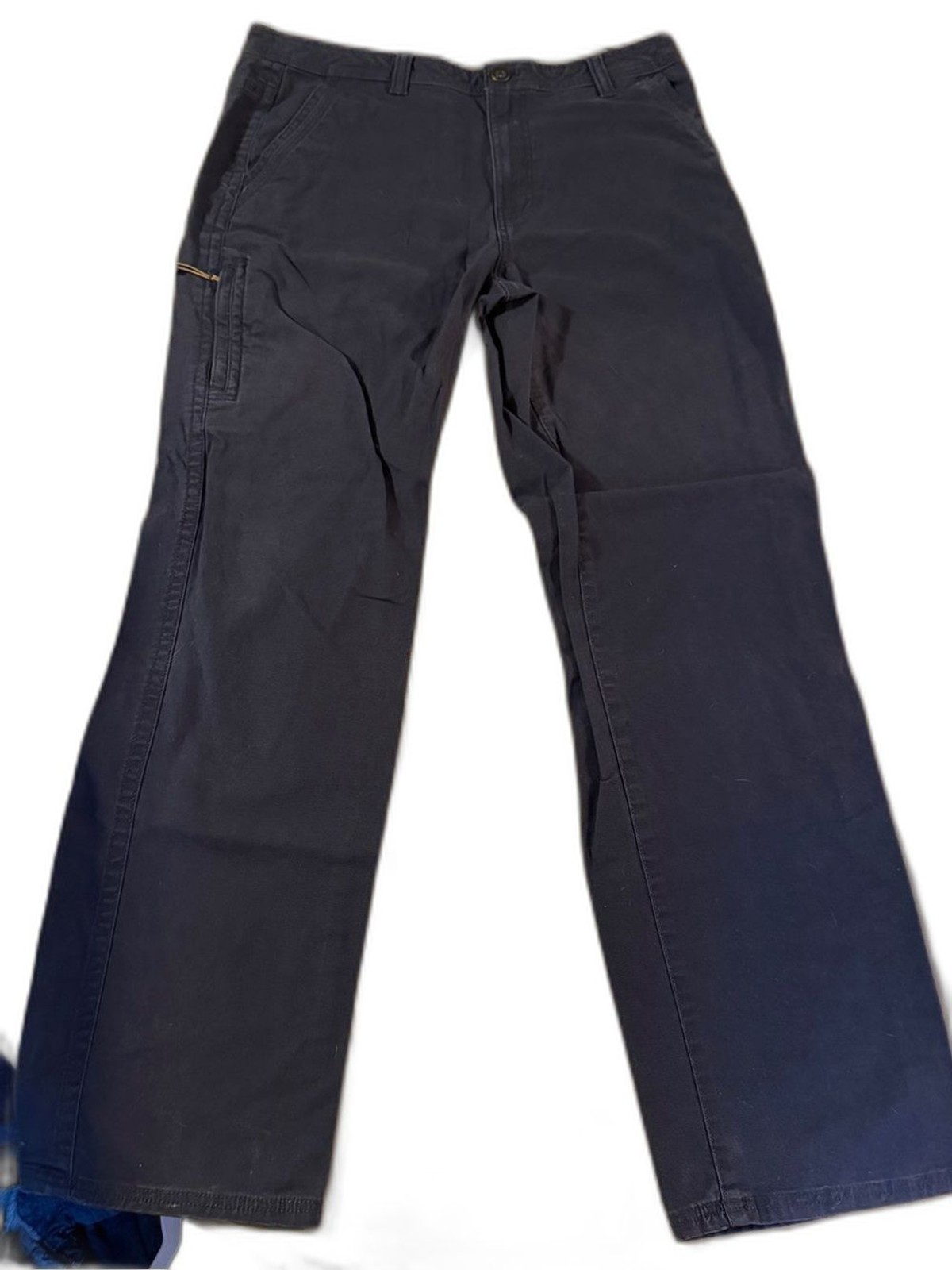 Legendary Outfitters Men’s Utility Work Pants 34×32 Navy Stretch Cargo