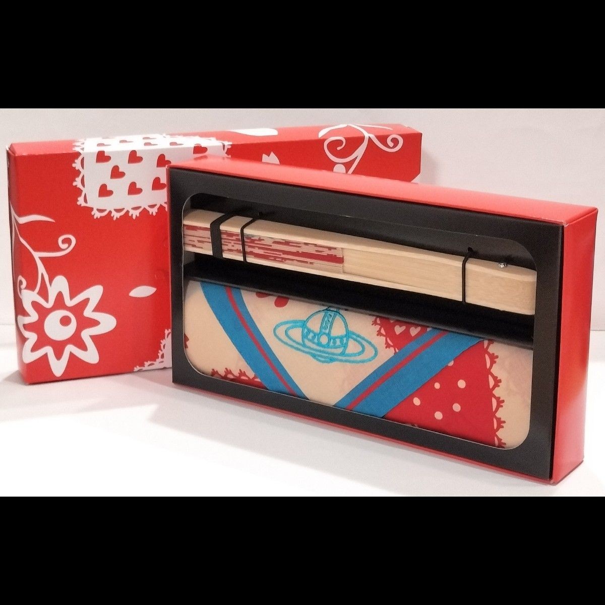 Vivienne Westwood Fan & Handkerchief Set, Beige, Orb Japan Limited Edition NWB