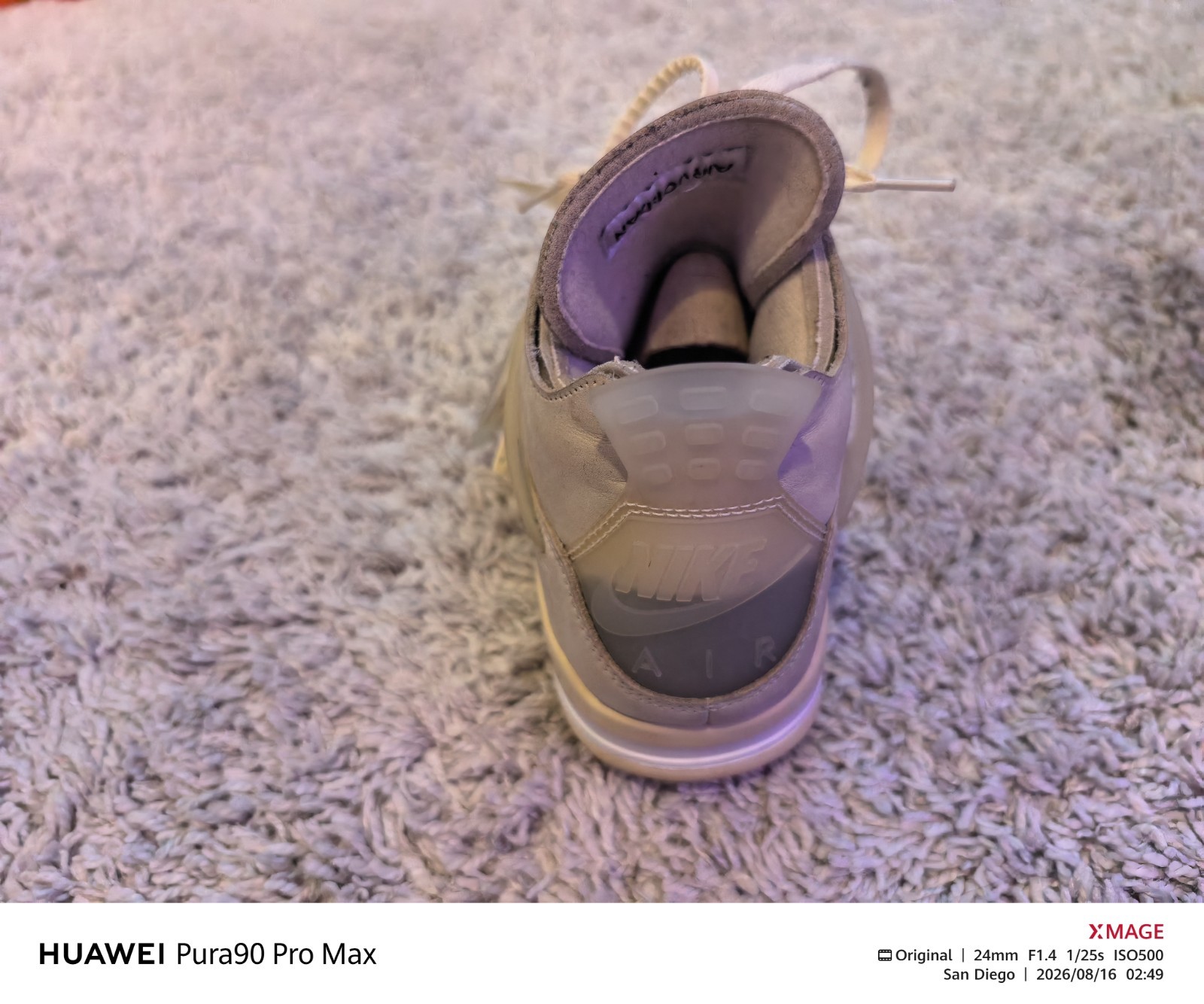 Jordan 4 Off White Sail Size 8M/9.5W