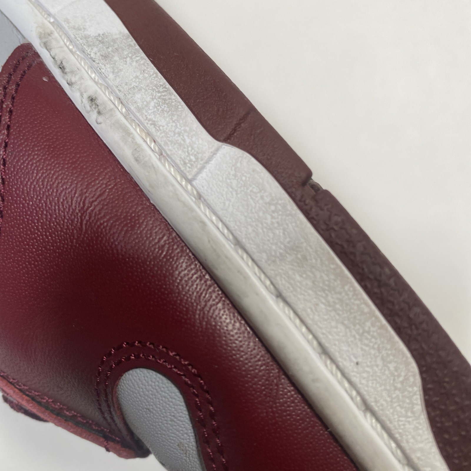Nike Sz. 12 – Dunk High Retro Dark Beetroot Maroon Red Grey DD1399-600 Good