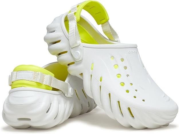 Crocs Echo Clog Ethylene Vinyl Acetate 207937-1NK Moonlight Unisex M8/W10 NWOB