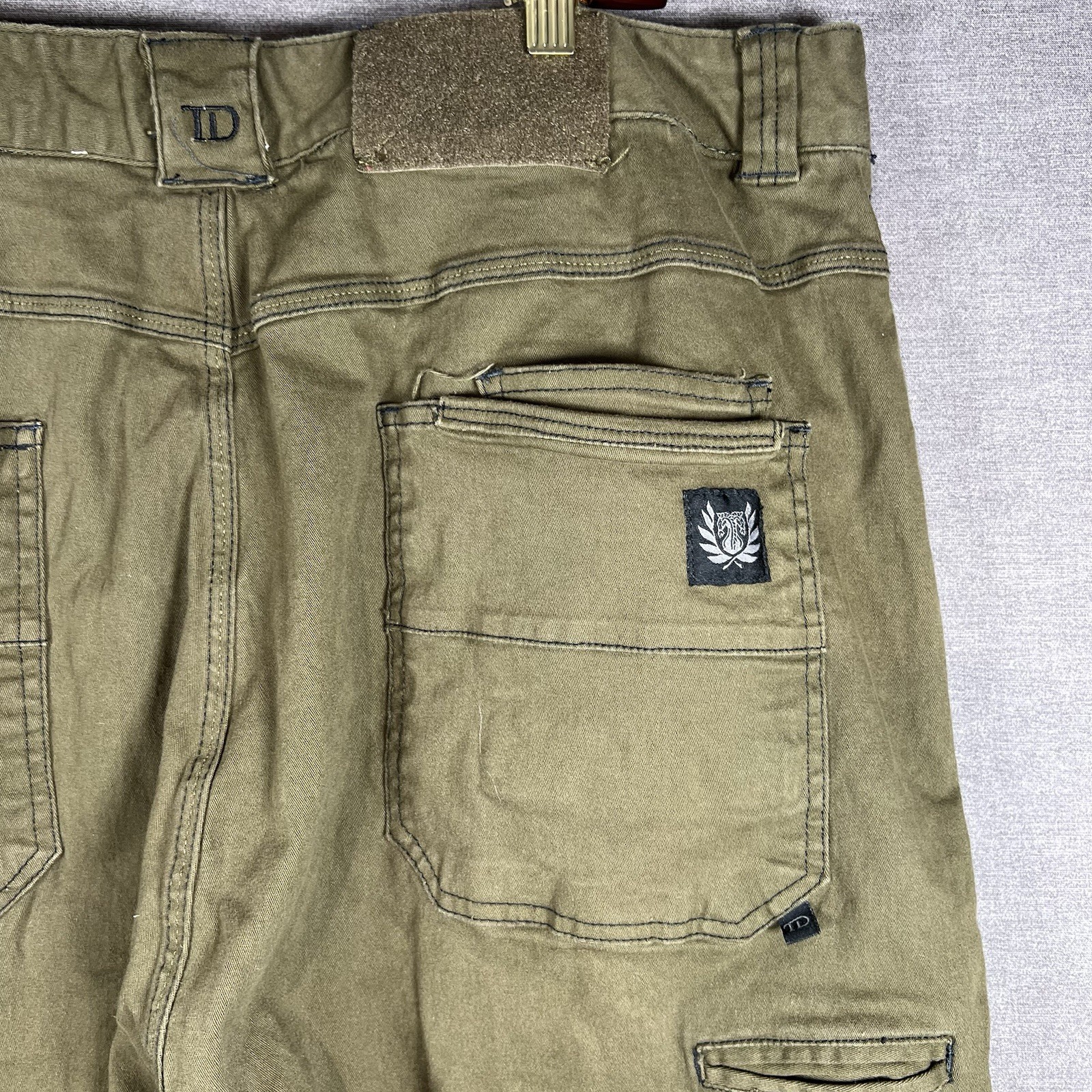 Carlos Ray TD Pants Mens 42×32 Green Tactical Stretch Utility Outdoor (38×31)