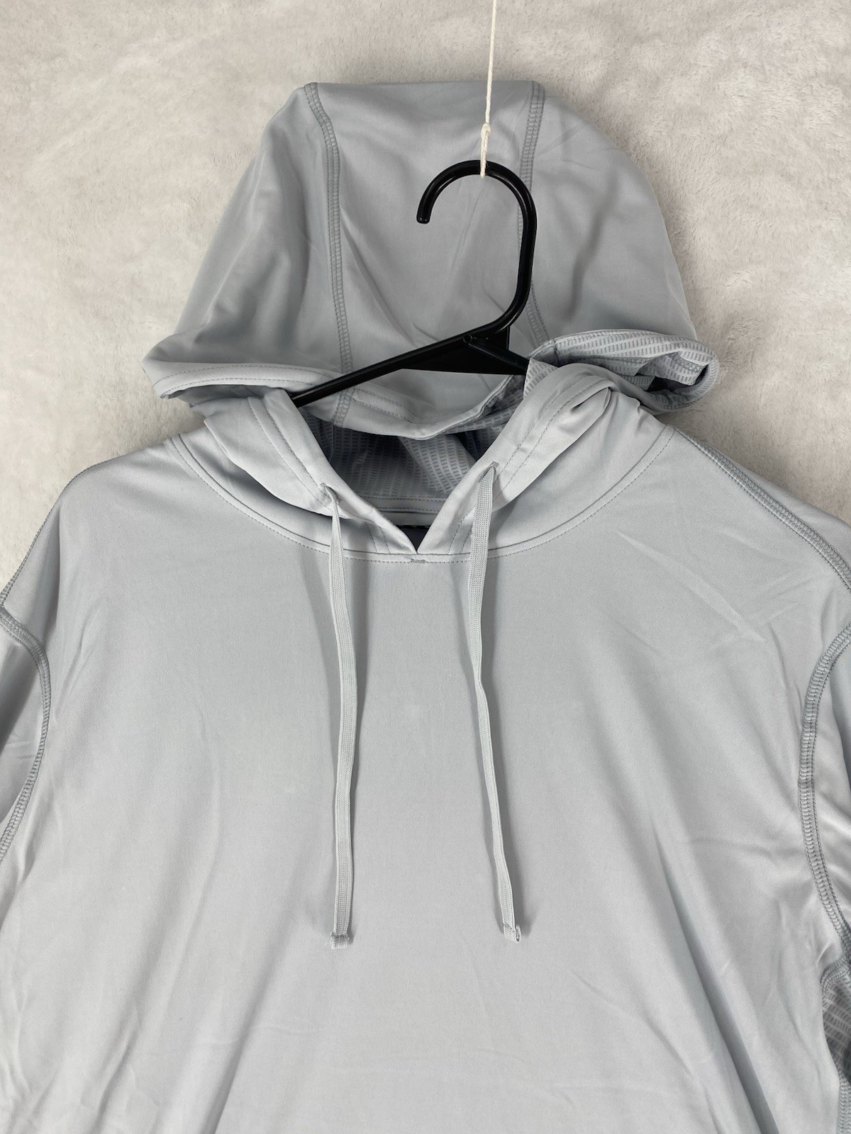 Lot of 3 Pelagic Hoodie Hooded Sun Shirt Large Gray Vaportek UPF 50 Fishing