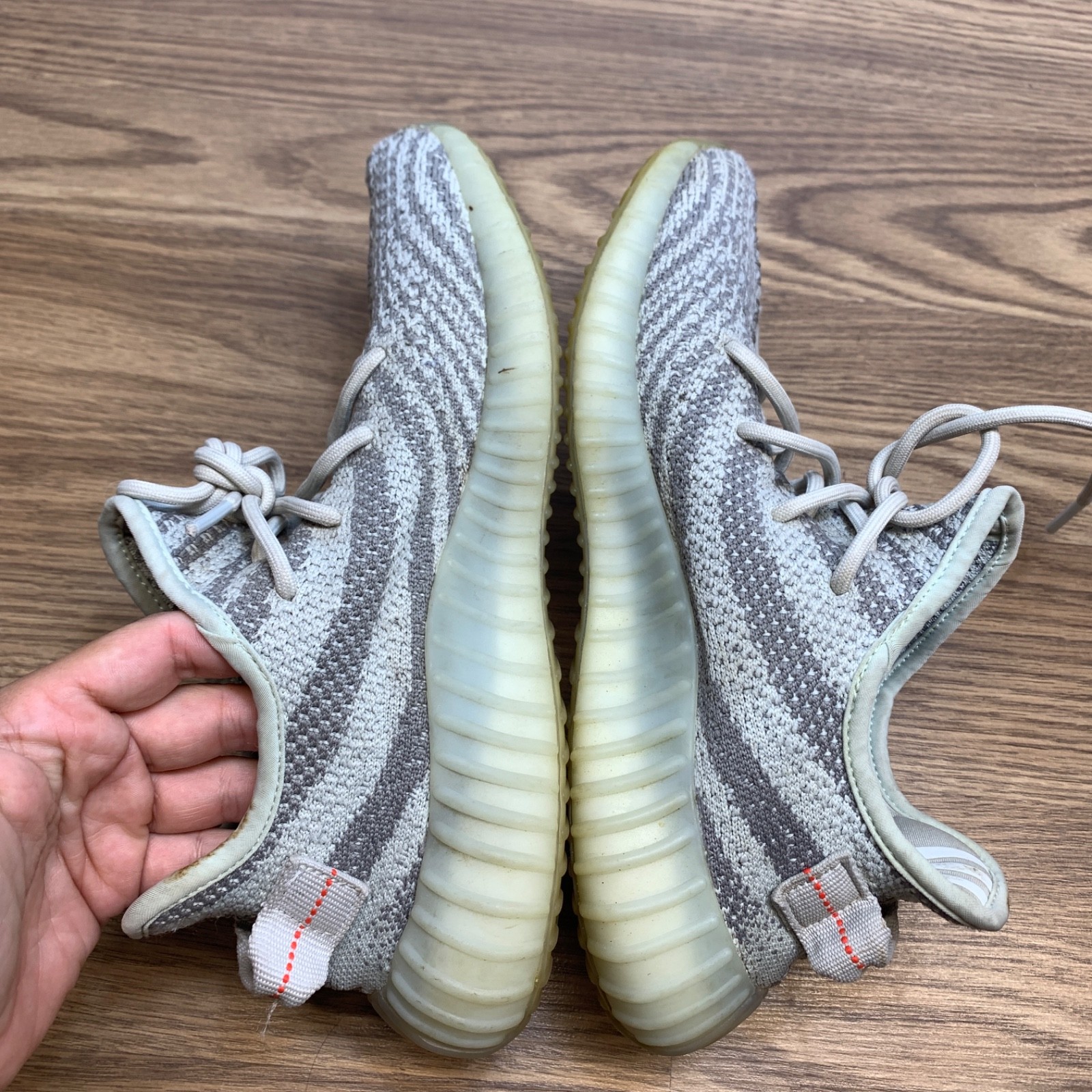 Adidas Yeezy Boost 350 Gray Red 2021 Men’s Size 7 Kanye Used