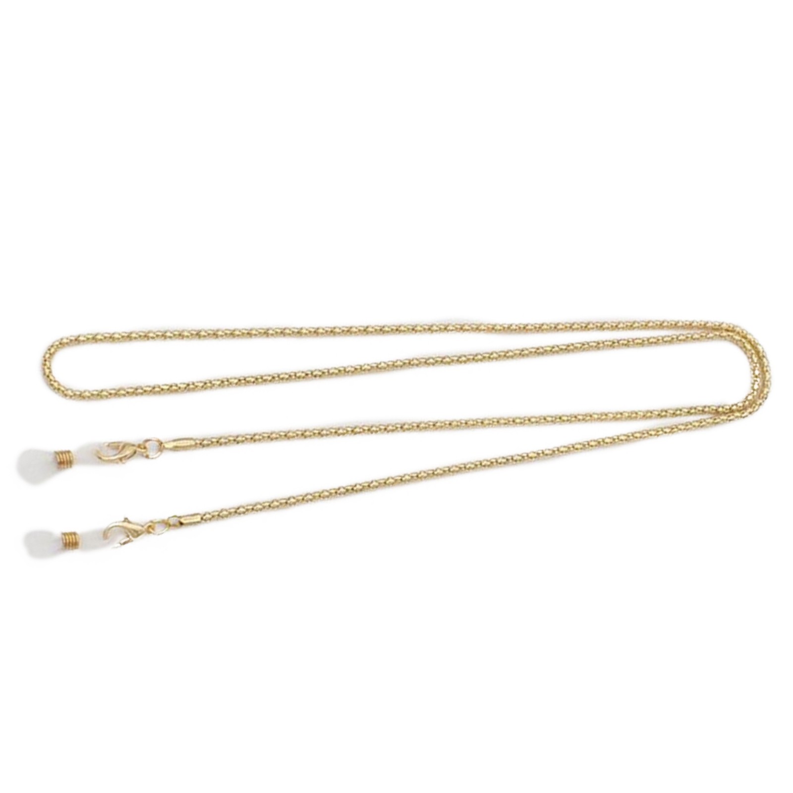70cm/27inches Gold Non-slip Metal Glasses Chain Sunglasses Lanyard Mask Chain C