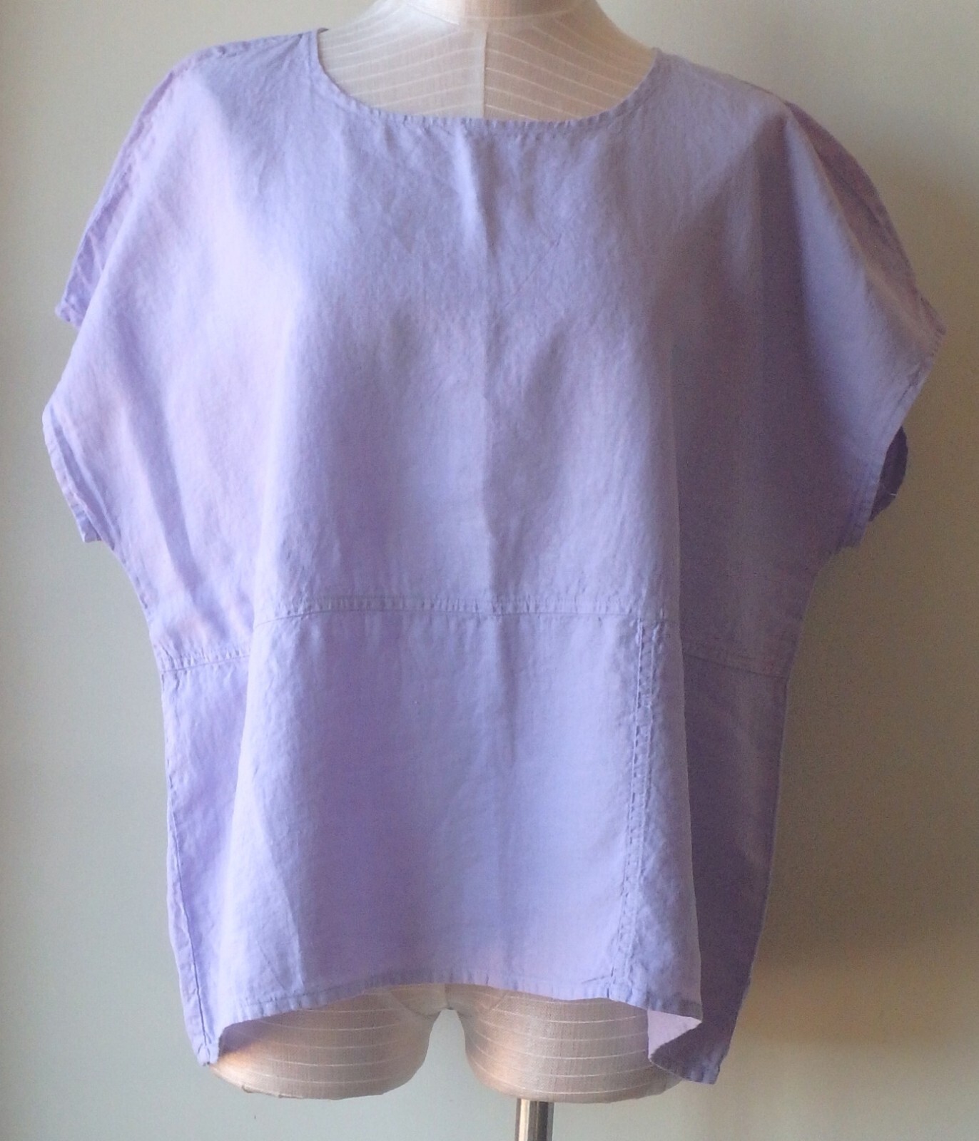 FLAX Designs Linen Aria Tee 2G & 3G NWT Aria Tee WISTERIA