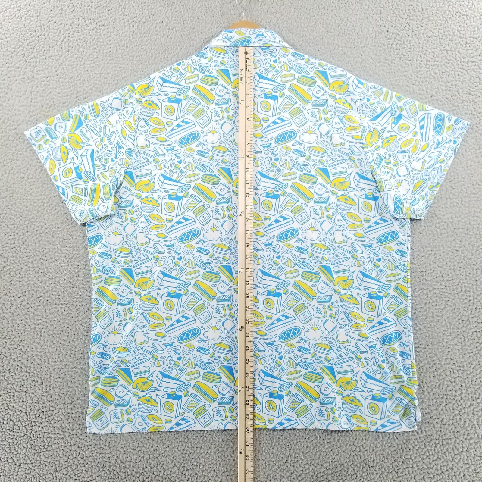 Breakfast Balls Polo Shirt Mens XXL Modern Fit Bacon Brunch Golf Donuts Diner