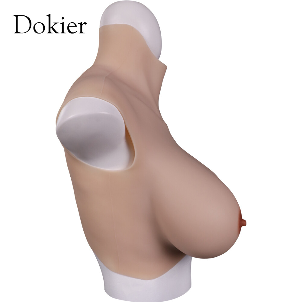 Dokier Oversize Silicone Breast Forms For Large Frame Crossdresser Drag Queen
