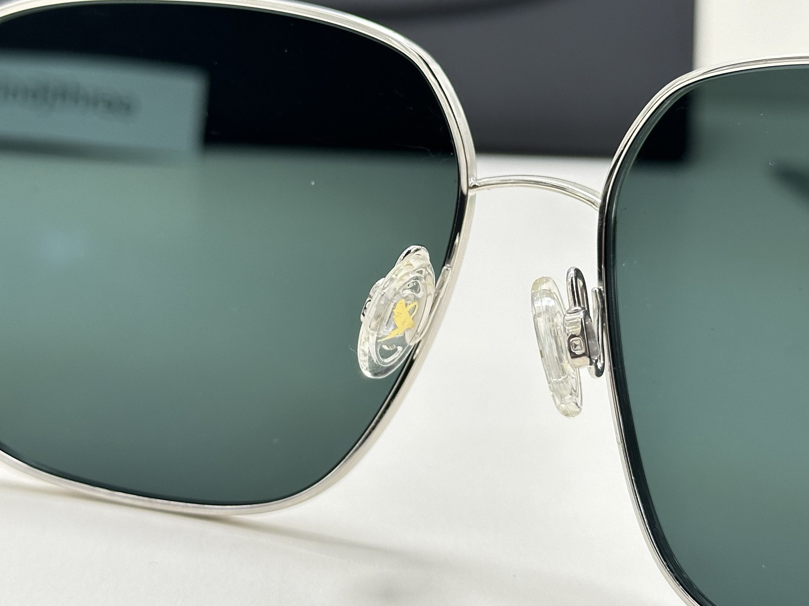 NEW Maui Jim TRITON chrome Titanium POLARIZED Grey Lens Sunglass 546-17
