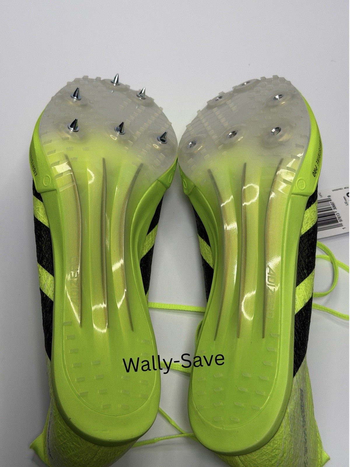 Men’s Size 9 / Women’s 10 – adidas Adizero Prime SP 3 Strung Lucid Lemon Black