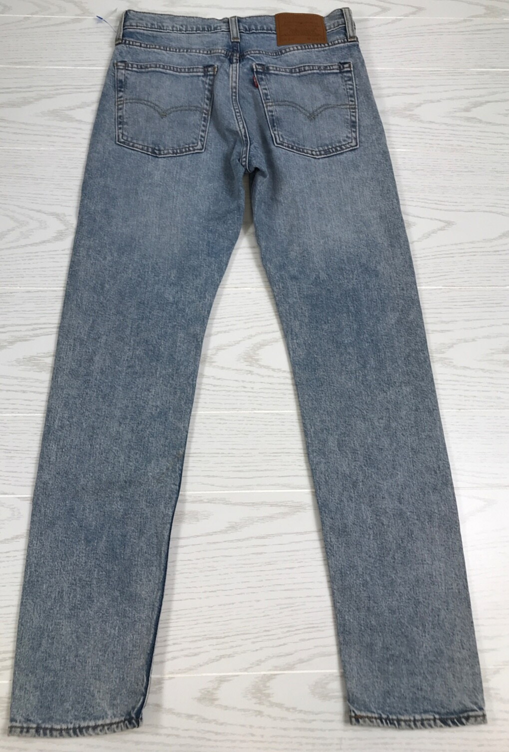 Levi’s 510 Jeans Mens 30×30 Slim Stone Washed Blue Straight Cotton Blend NWOT