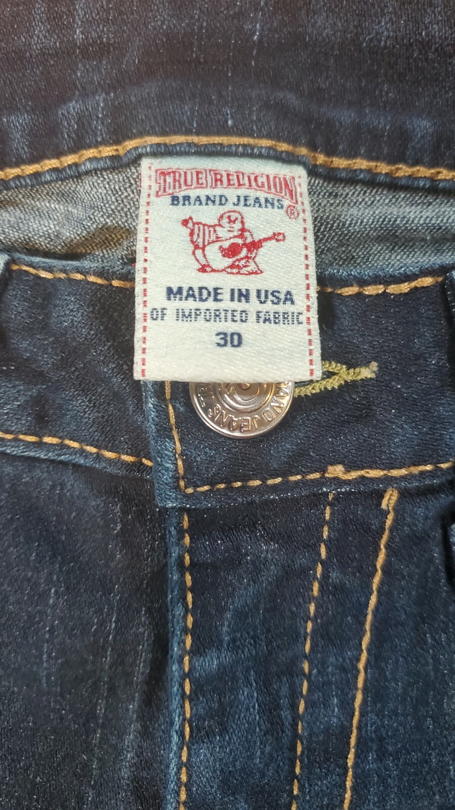 True Religion Women’s Becky Boot Cut Jeans 27 x30 Sz 27 RN#112790 CA#57414