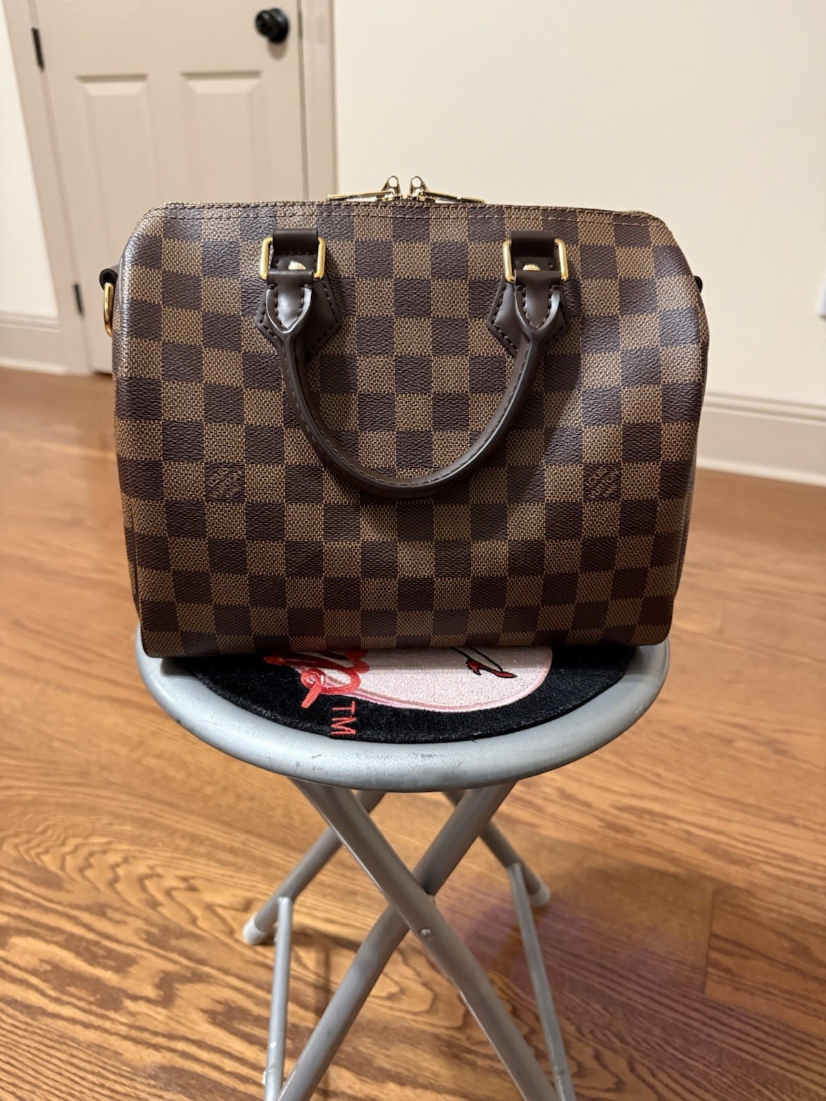 Louis Vuitton Speedy B 25 Damier Ebene