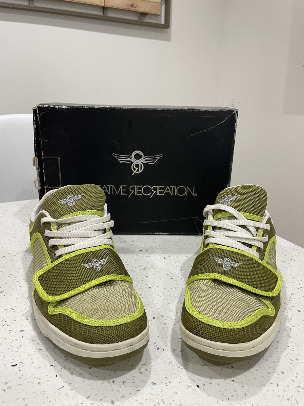 Creative Recreation Men’s Cesario Lo Olive/Khaki Natural Size 8.5 cr4