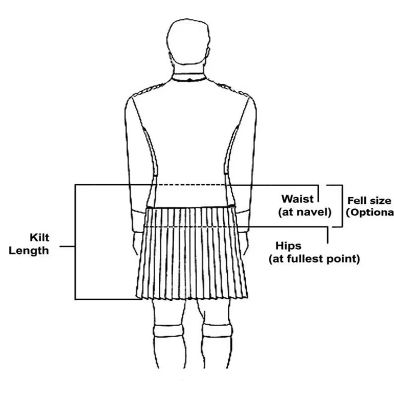 Clan Macnaughton Tartan Kilt Scottish Highland Men’s Tartan Handmade Kilt