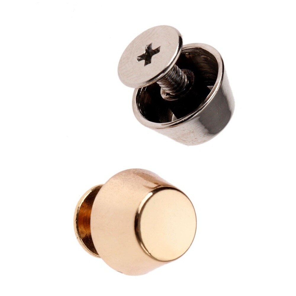 Metal Combined Button None Shank Tacks Nail-face Screw Box Bag Handbag Hardware