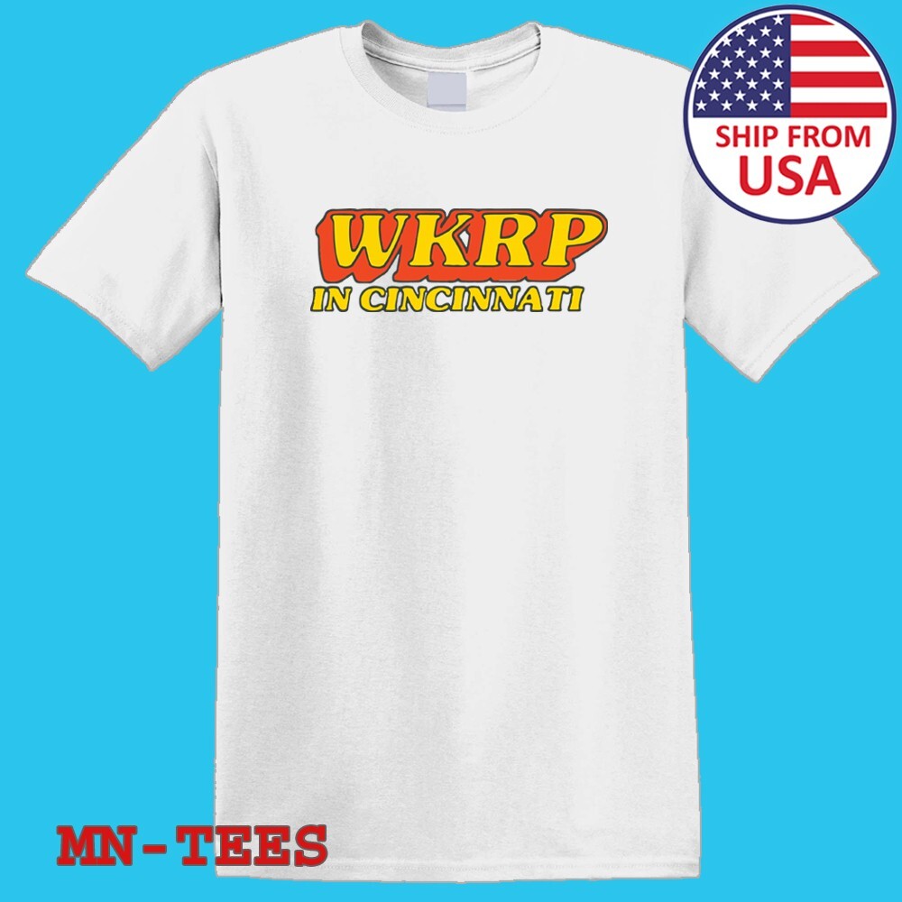 WKRP In Cincinnati White Size S-5XL