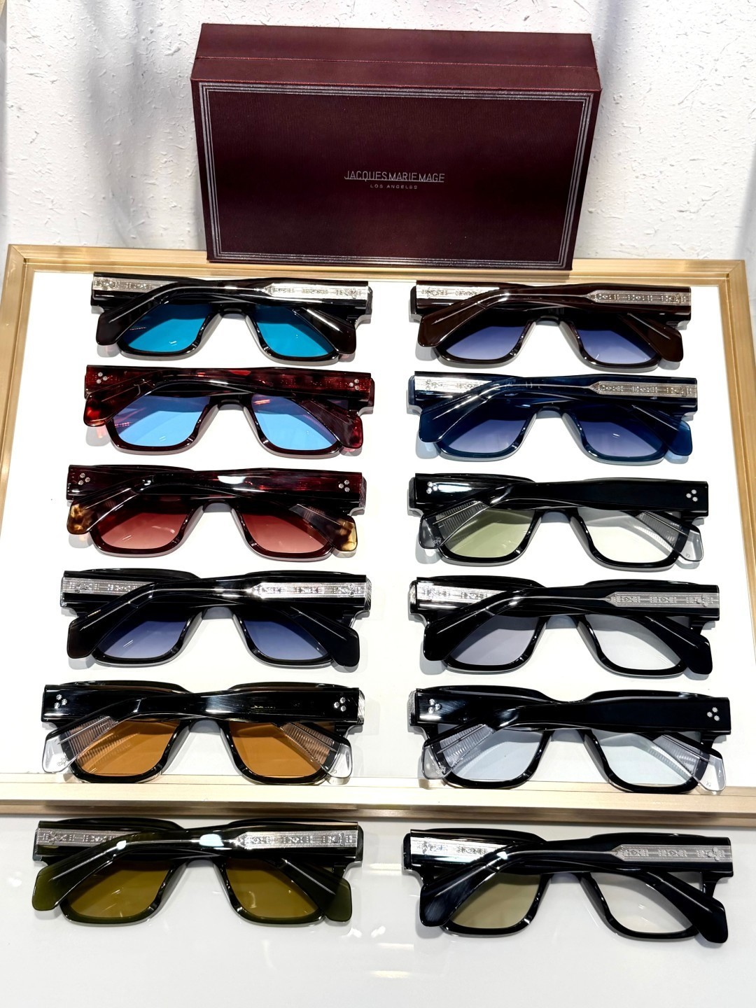 Sunglasses Unisex JACQUES MARIE MAGE TOP QUALITY MODEL :FELLINI SIZE:51口20-14