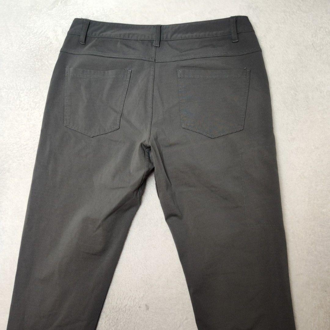 BYLT Pants Mens Large Gray Chino Slim Stretch Everyday 2.0 Casual Work Tech