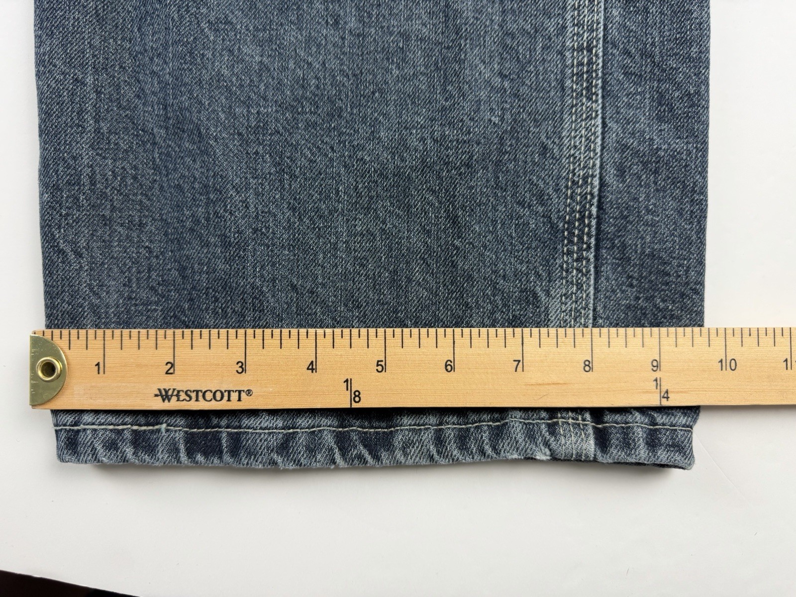 Lee Carpenter Jeans Men’s 42X30 Blue Relaxed Fit Utility Work Denim 100% Cotton