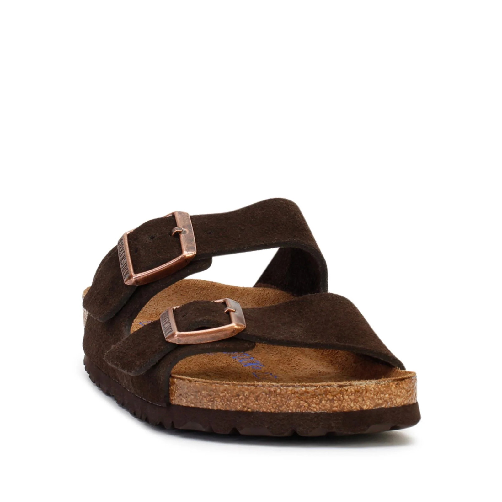 Birkenstock Arizona Classic Mocha Suede Leather Soft Footbed Unisex Sandals