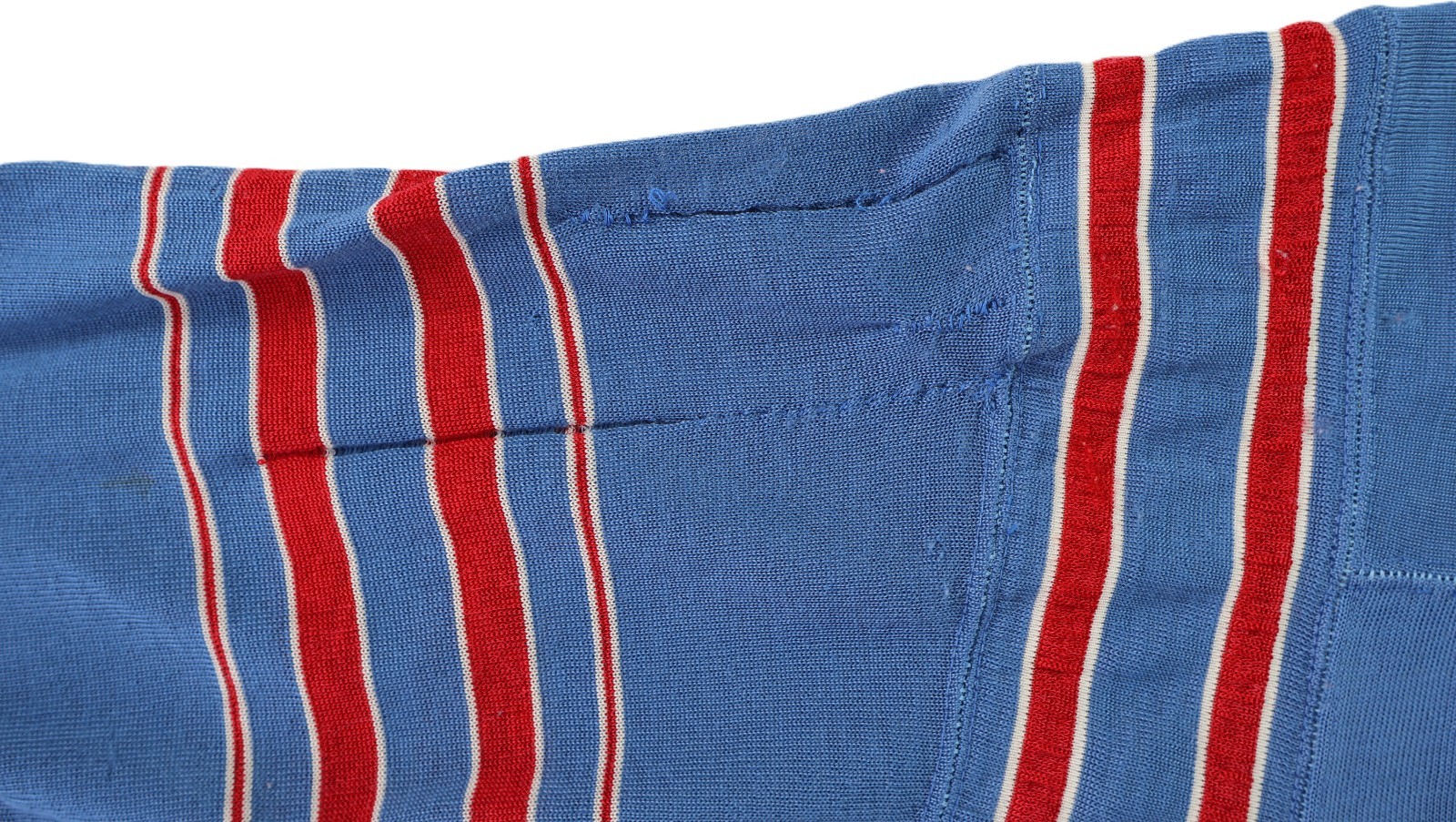 Vintage 50s 60s 2XL XXL Spalding Spaulding USA Striped Athletic Jersey Shirt