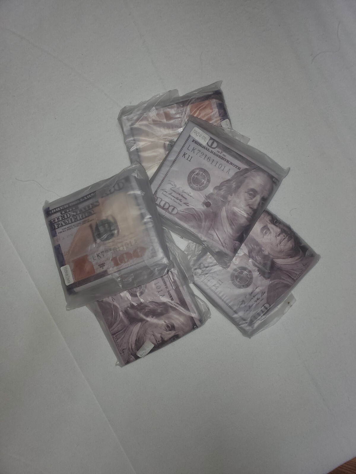 $100 Hundred Dollar Bill Wallet Money Thin Bi-Fold Card Holder – US SELLER