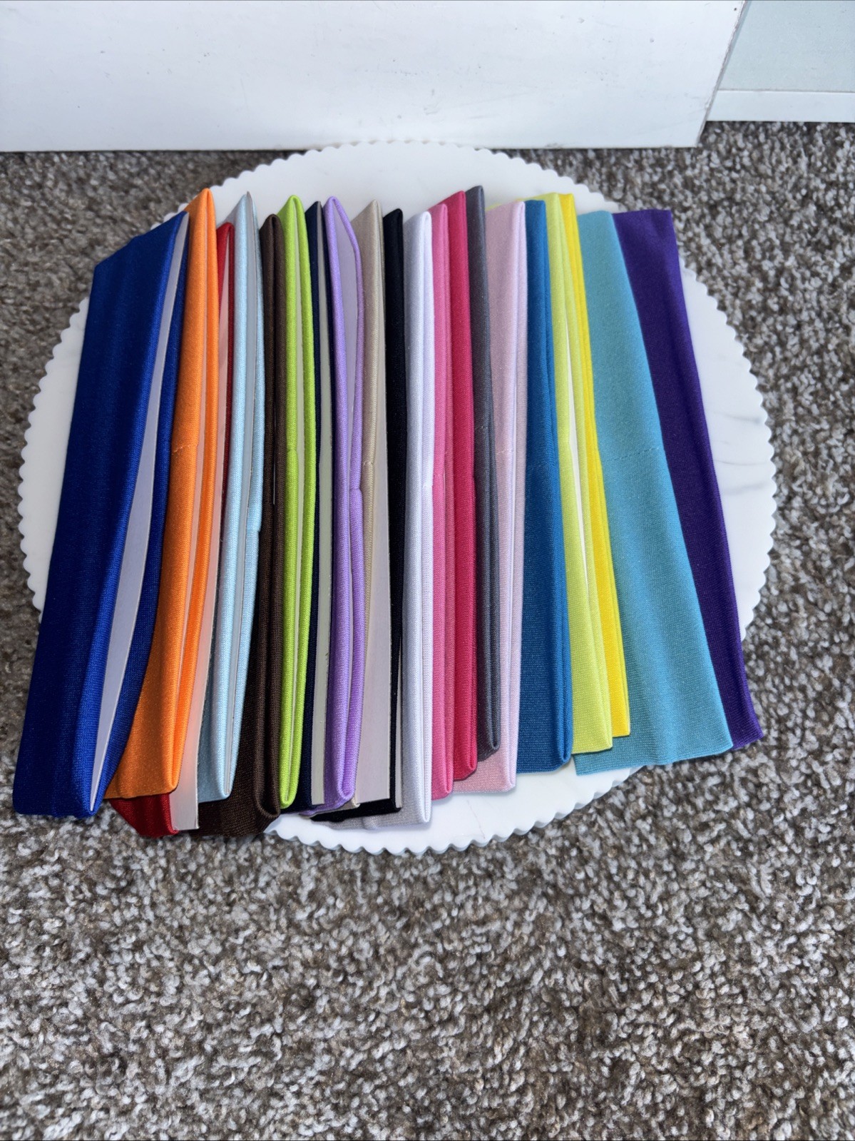 Fabric Headbands20 Set – Assorted Colors 🌈