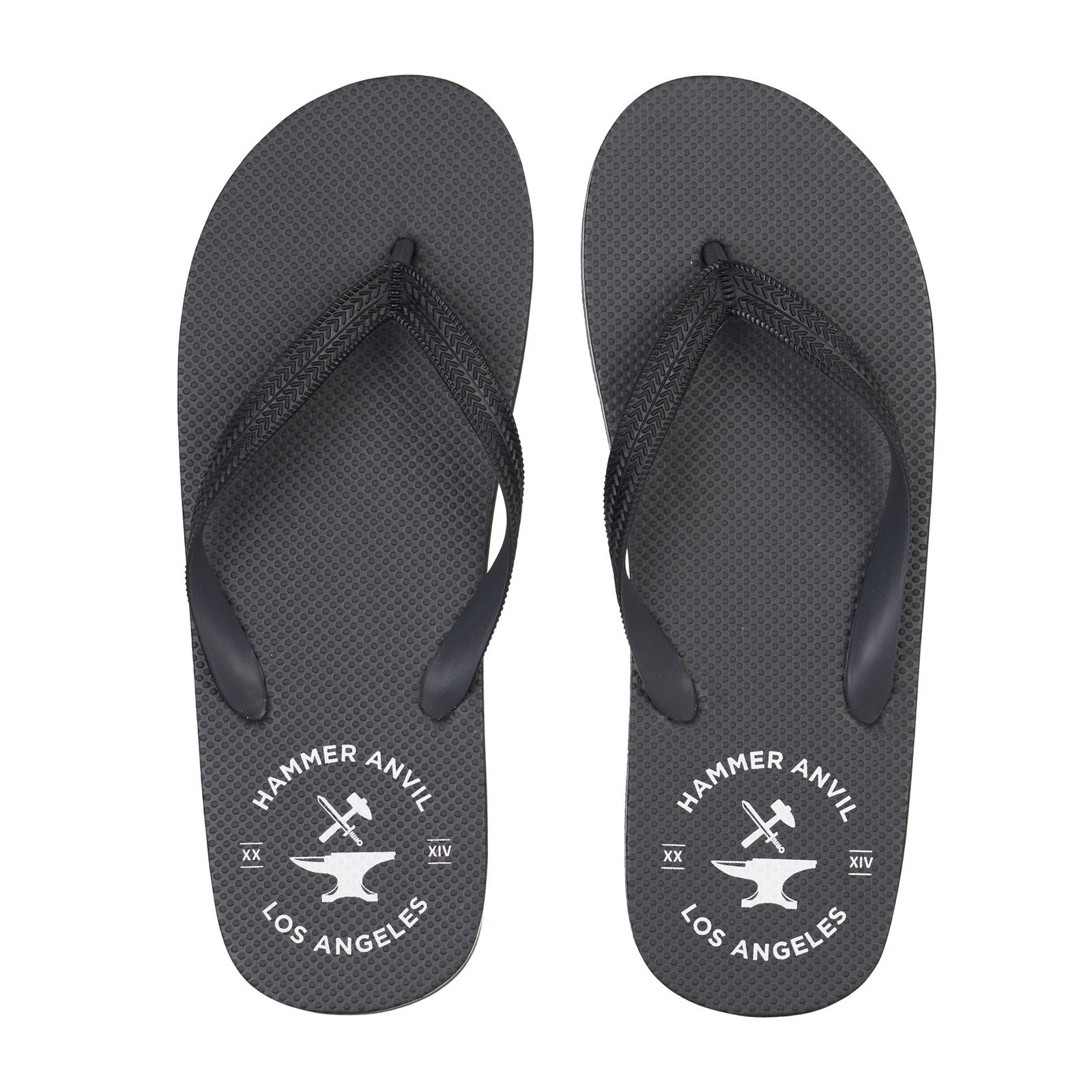 Hammer Anvil Mens Flip Flops Casual Thong Summer Sandals Comfortable Beach Shoes