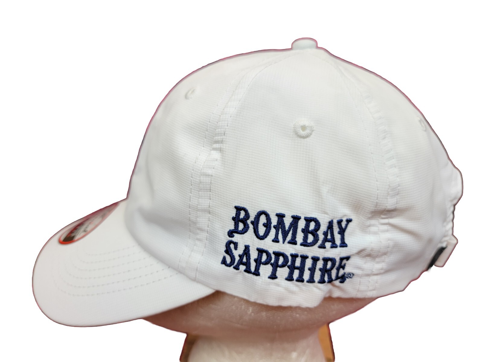 brand new white Imperial adjustable ball Cap Hat UPF50+ Bombay Saphire gin Promo