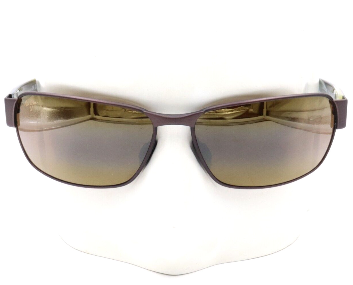 New Maui Jim Black Coral Polarized Matte Bronze Sunglasses H249-19M $339