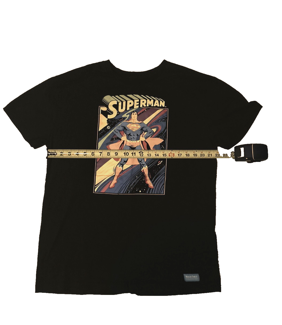 DC Comics Worlds Finest JUSTICE LEAGUE Box SUPERMAN T-Shirt XL
