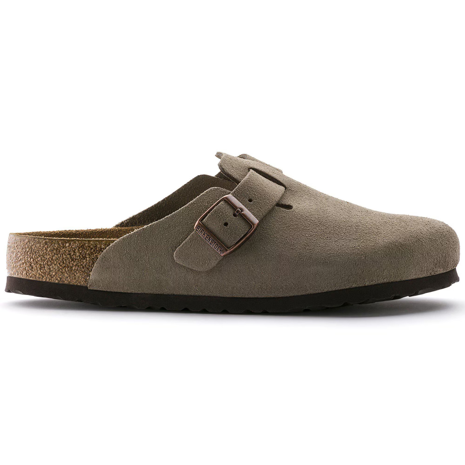 New Birkenstock Boston Suede Leather Soft Footbed Unisex Shoes Clogs -All Colors
