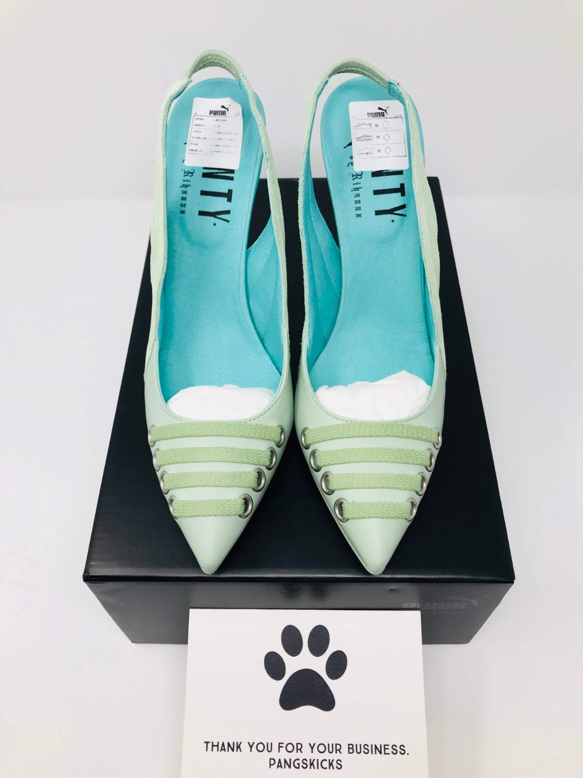 Puma Fenty by Rihanna Slingback Heel Green 364469-02 Women’s Size 5.5-9.5