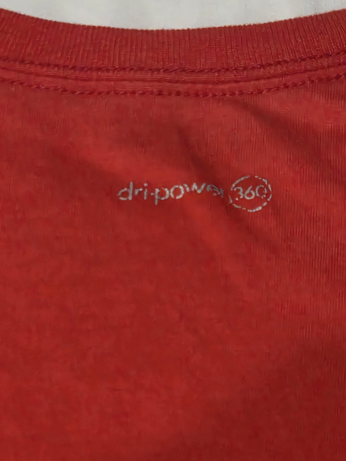 Russell Dri Power 360 Tshirt, Red, Men’s Size Medium