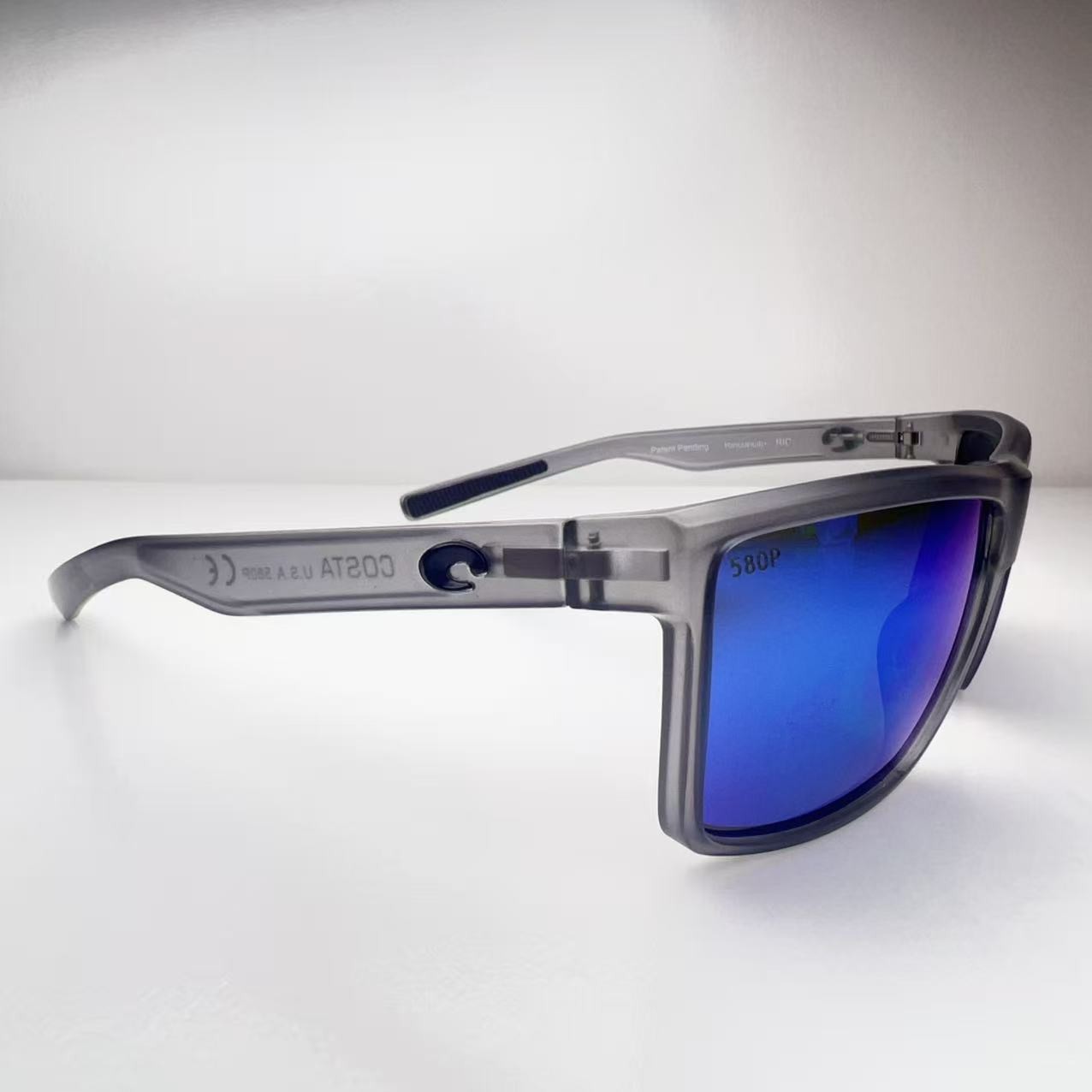 COSTA Rinconcito Smoke-Gray frame/ Blue polarized Sunglasses 580P High-end TR90