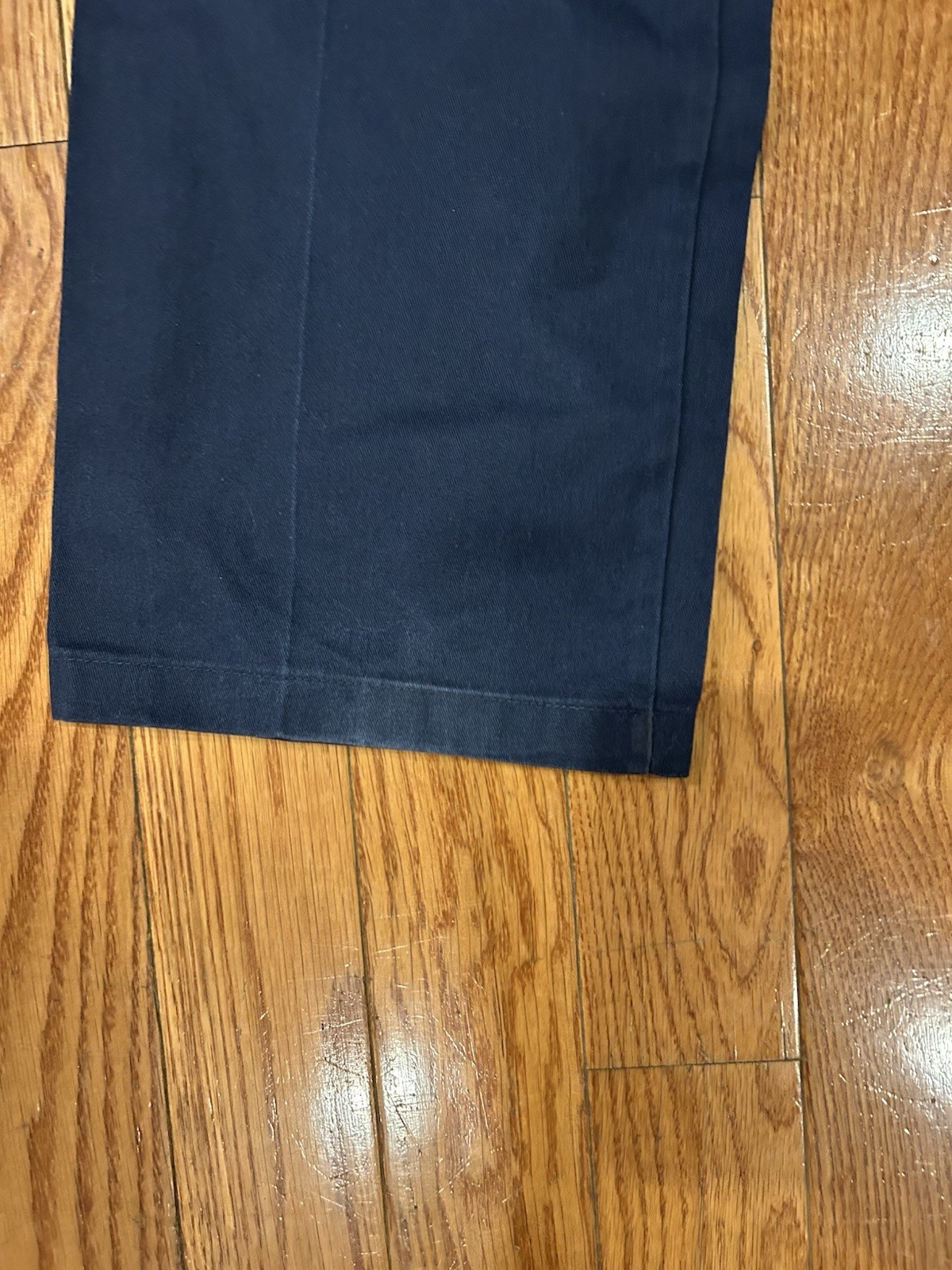 Dickies Relaxed Straight Cargo Pants Mens 32×34 Navy Blue Work Pants WP592DN