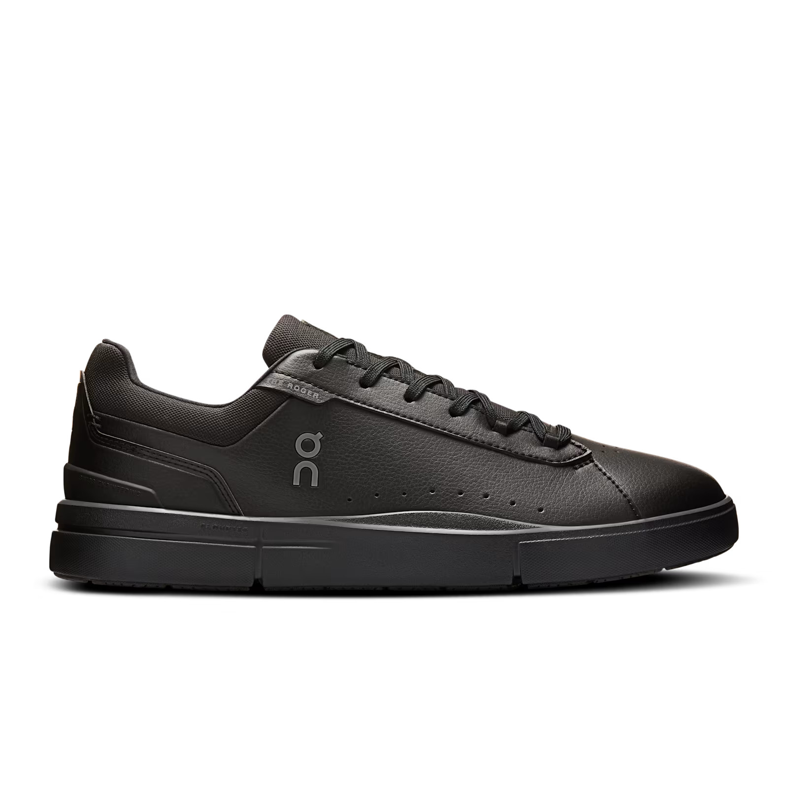 Men’s On THE ROGER Advantage Black Black 3MF30641043