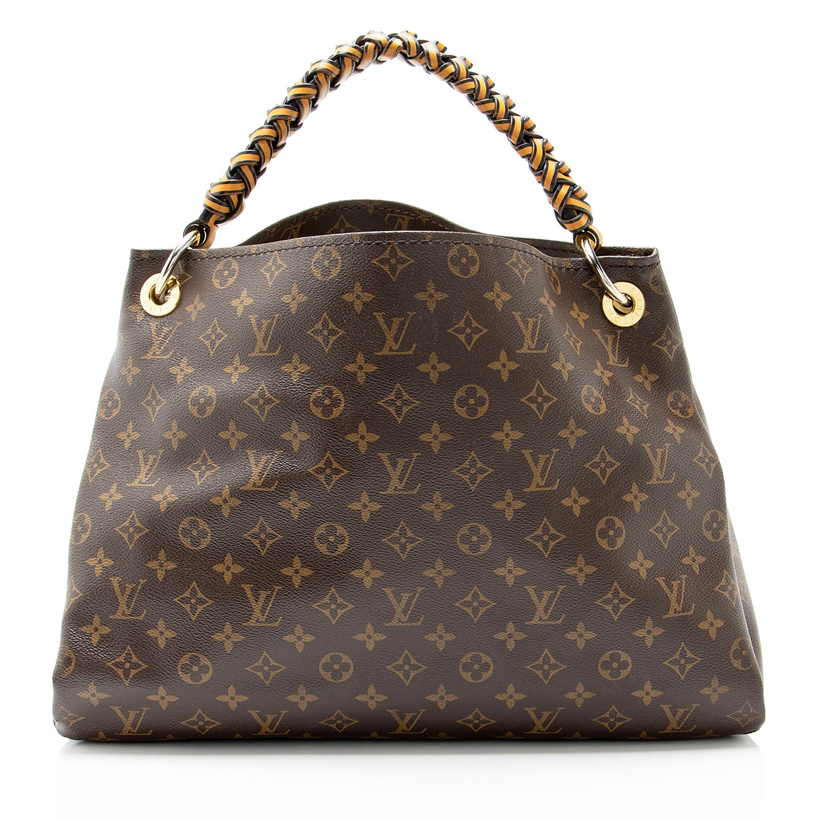 Louis Vuitton Monogram Canvas Braided Artsy MM Shoulder Bag