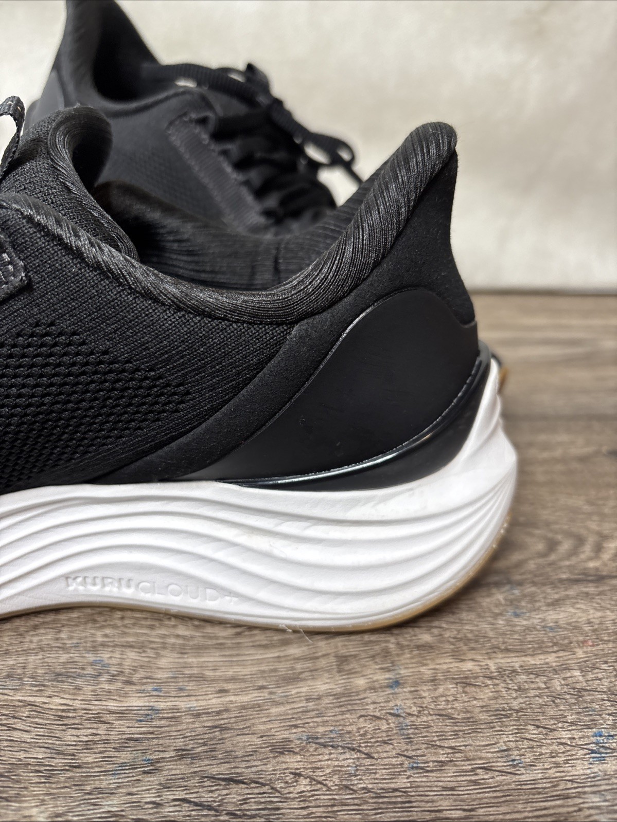 Kuru Atom 2 Womens Size 7.5 M Black Athletic Running Walking Shoes Sneakers