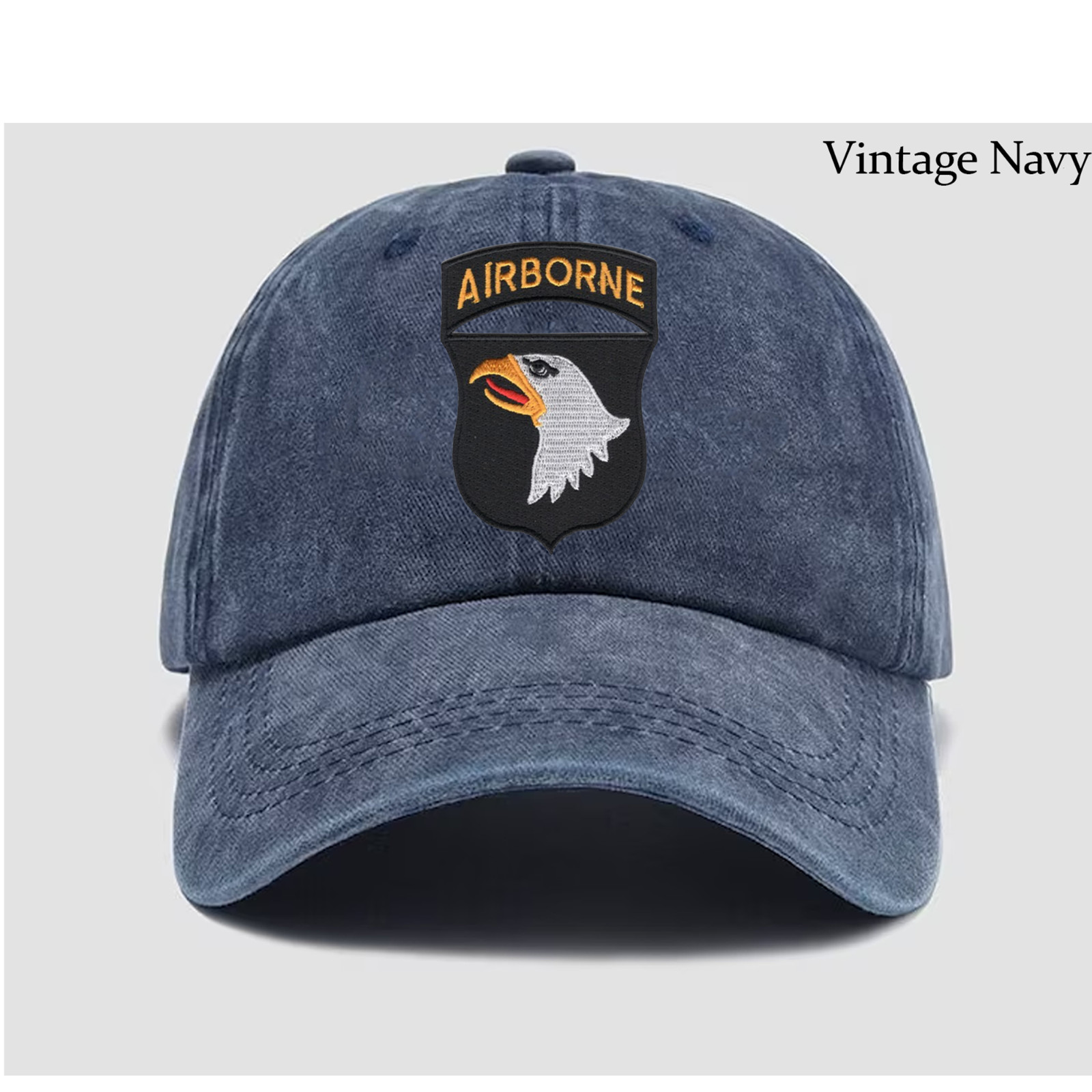 Embroidered Hat 101st Airborne Division, Veteran Cap, Trucker Hat, Baseball Cap