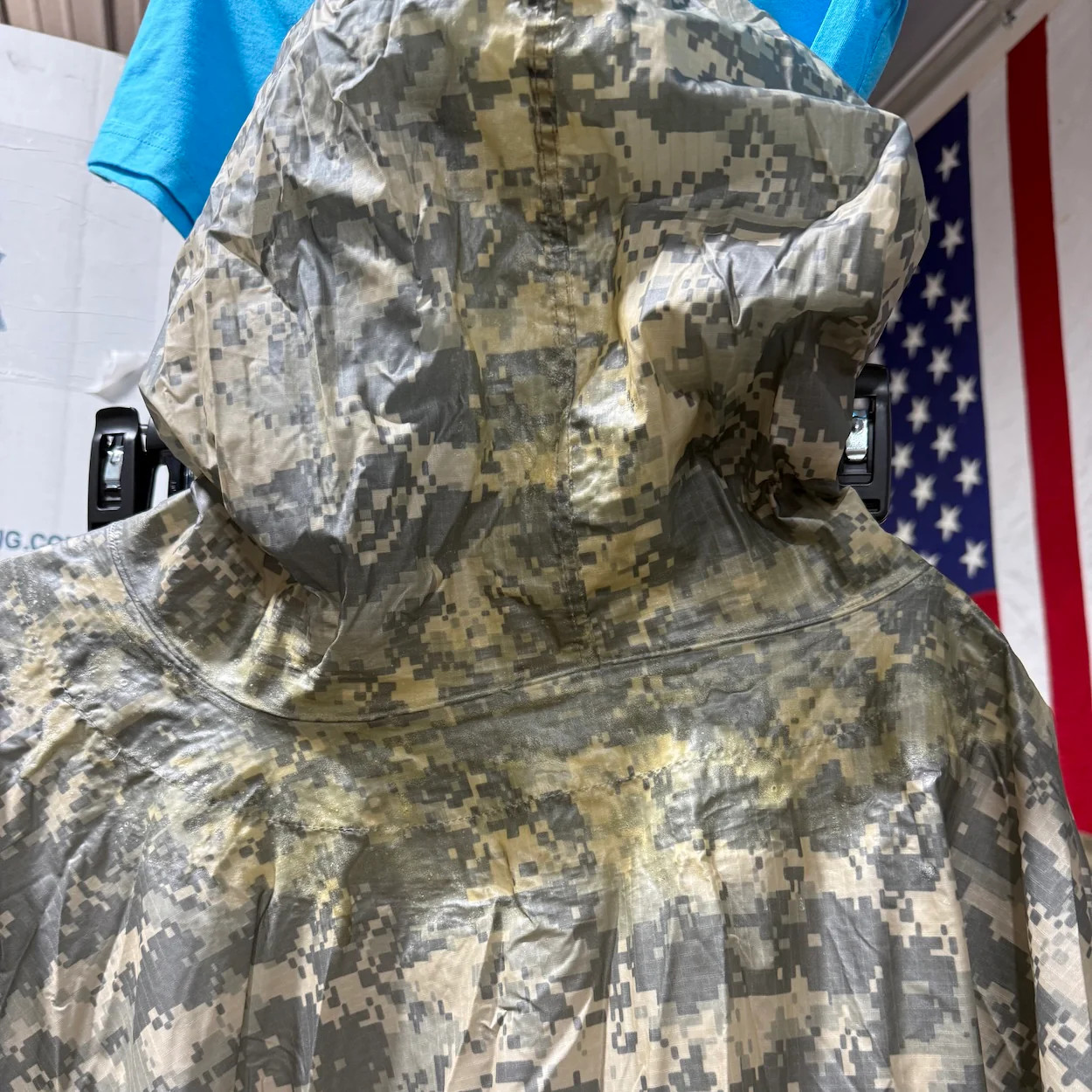 US Military Rain Poncho – ACU – Waterproof Tactical Field Gear