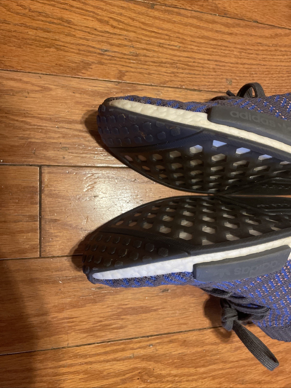 Adidas NMD R1 STLT High Resolution Blue PK Primeknit BOOST Men’s US 9.5 CQ2388