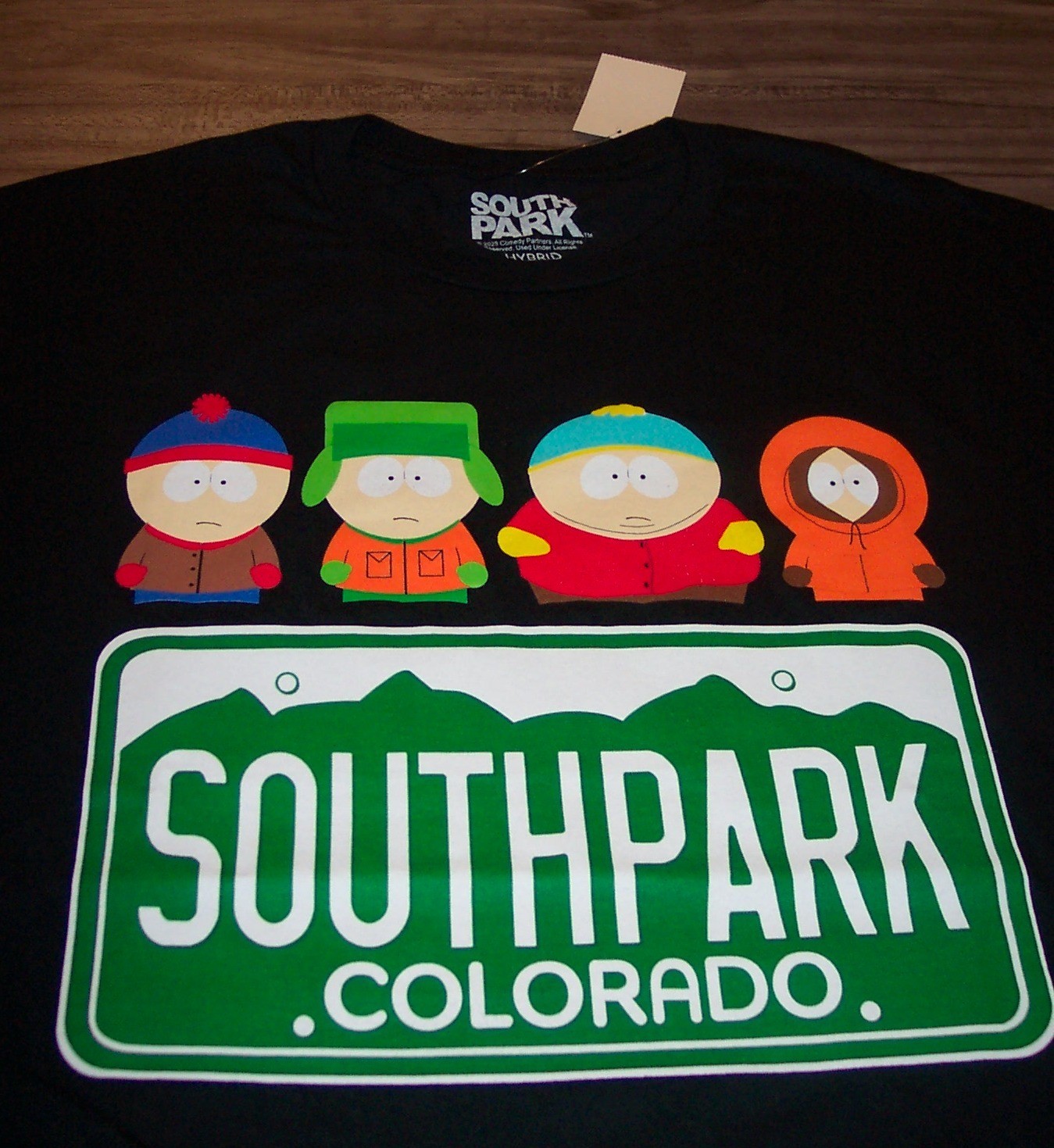 SOUTH PARK Comedy Central Colorado T-Shirt MENS XL 1990’s NEW w/ TAG