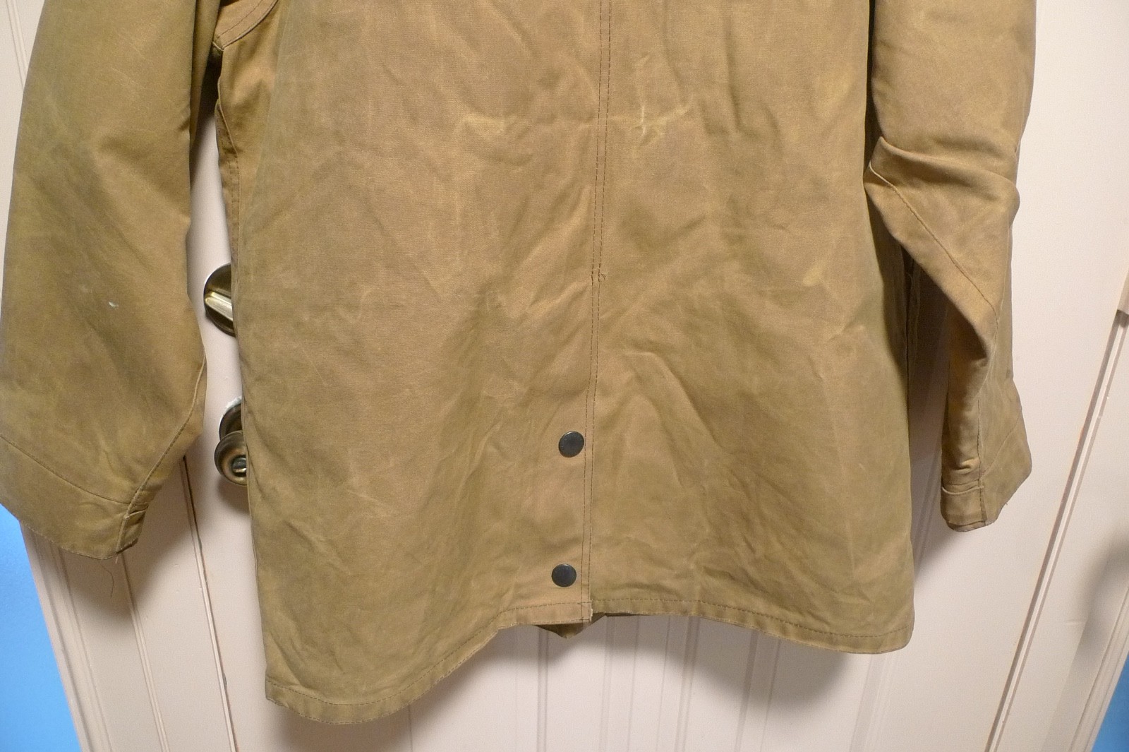 BARBOUR – A501 CRASTER 10 OZ WAX COTTON JACKET – EXTRA HEAVYWEIGHT – 46 – RARE