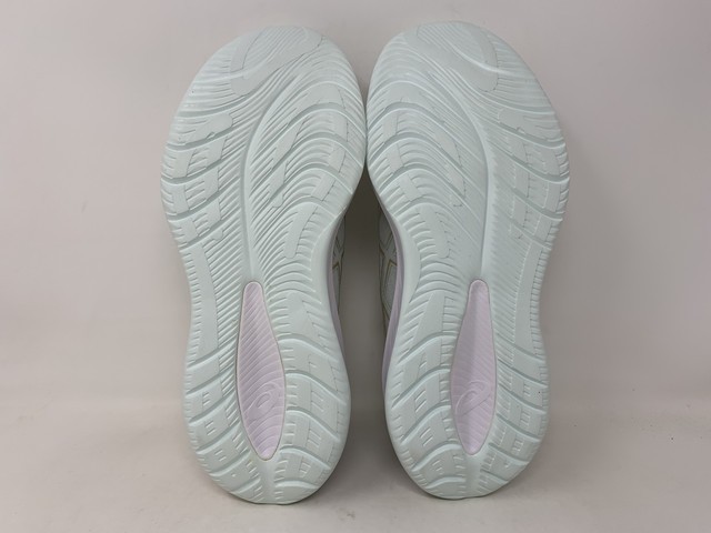 Women’s Asics Gel-Cumulus 26, White/Pale Mint, 10 B Medium US