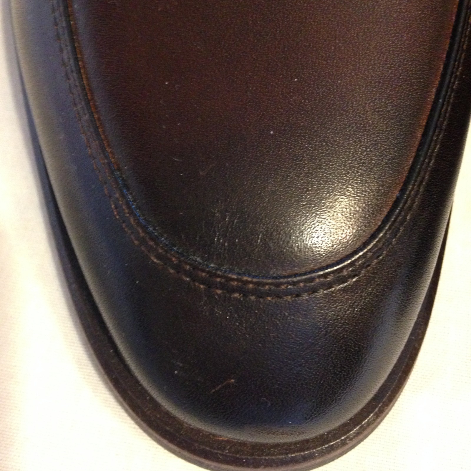 CALTO Y7426 2.8 INCHES TALLER OXFORD DRESS SHOES IN BROWN – SIZE 11.5