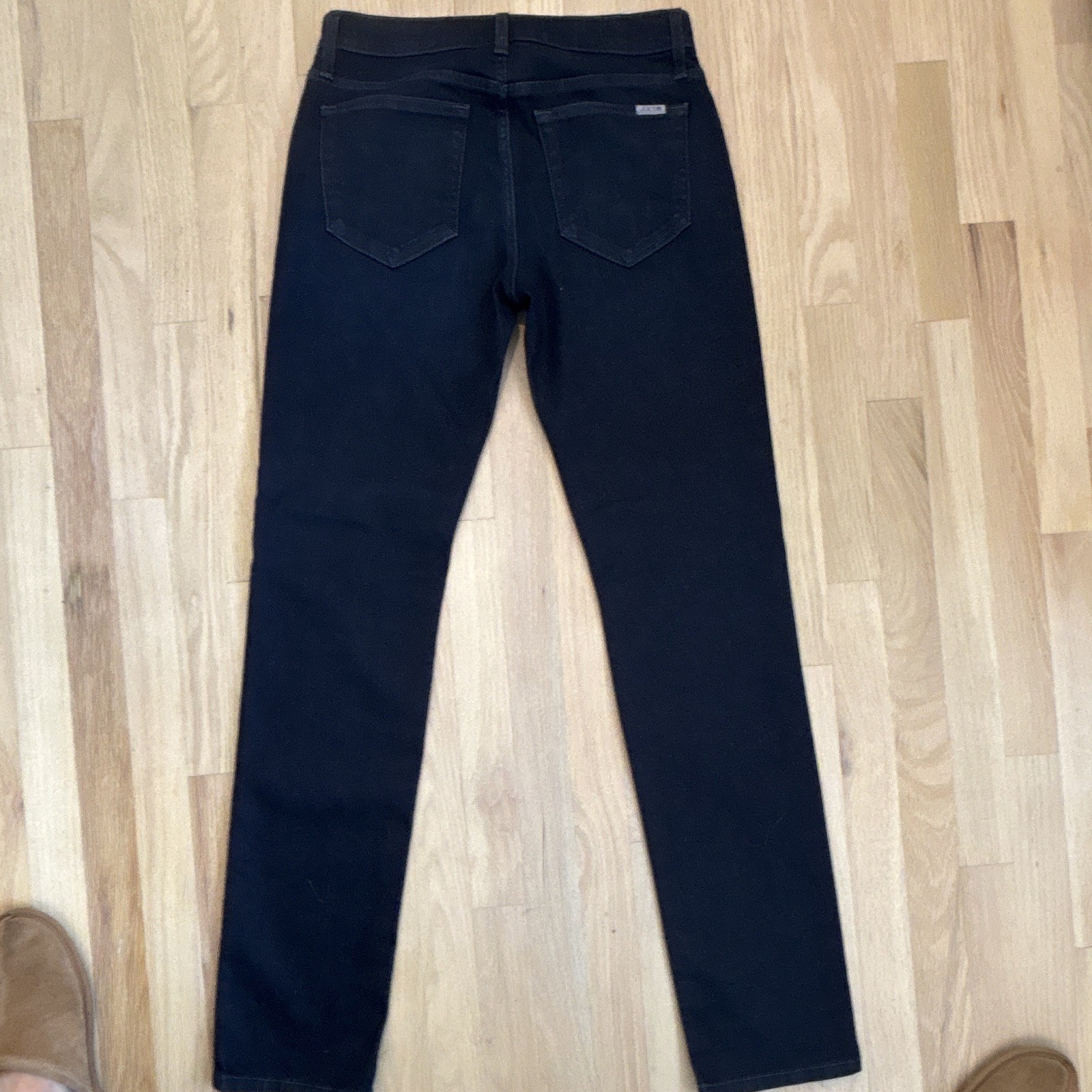 Joe’s Jeans Men’s Black Dark Wash Denim Straight Fit Mid Rise Stretch 5-Pocket