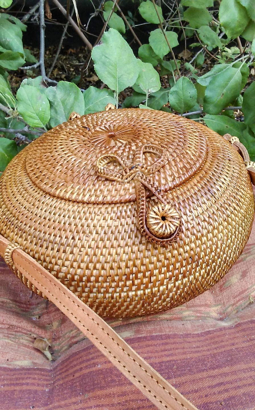 Ethnic Handwoven Rattan Attagrass Bali Bag for all occasions