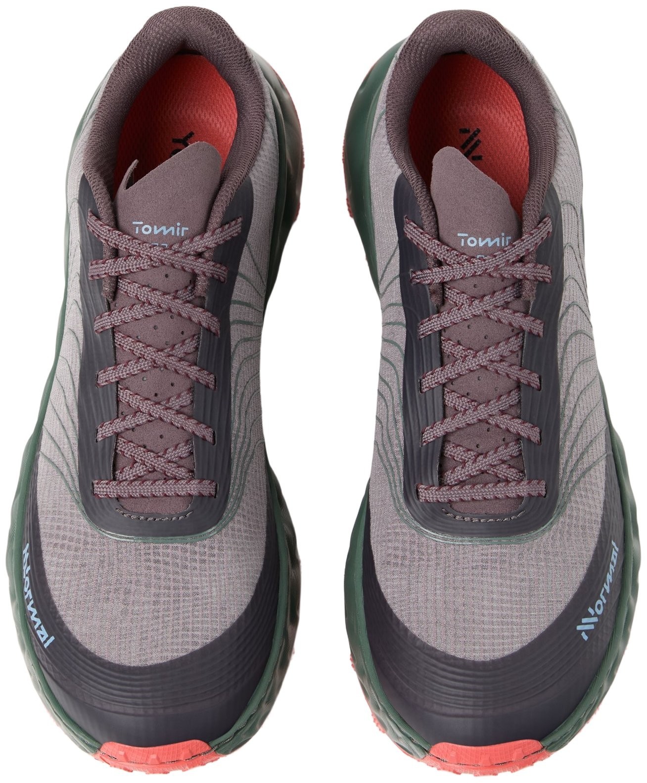 NNORMAL Tomir 2.0 DEMO Trail Run Shoe cushion rocker EVA litebase sole US mens 9
